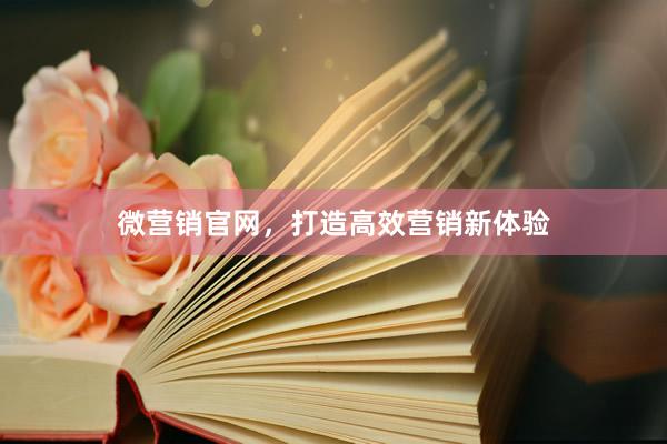 微营销官网，打造高效营销新体验